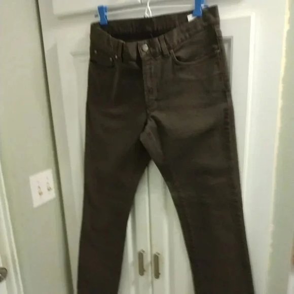 ❤️New VERSACE COLLECTION Gray Denim Jeans Medusa Head Patch Sz 30 - Picture 6 of 7